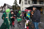 Am Fasnachtsumzug Walchwil beteiligte sich 2016 die Frauengemeinschaft mit einer Gruppe von 50 Frauen aus 21 verschiedenen Nationen. (Bild: Roger Zbinden)