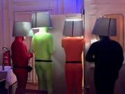 Bunte Lampen. (Bild: jem)