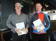 Daniel Rütter und Rolf Fahrni wurden für ihren mutigen Einsatz geehrt. (Bild: PD)