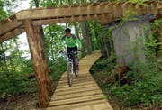 Die Bike-Arena Emmetten sorgt für touristische Impulse. (Bild Oliver Mattmann/Neue OZ)