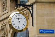 Eine Uhr der Firma Bucherer. (Symbolbild Keystone)