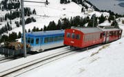 Die Rigi-Bahnen im Winter. (Bild René Meier/Zisch)