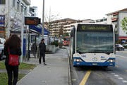 Der Fahrplanentwurf 2016 sieht vor, dass die Buslinie 12 – im Bild die Haltestelle Gasshof – nicht mehr bis Ruopigen fährt. Dies wird vom Stadtrat kritisiert.