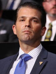 Donald Trump junior. (Bild: Andrew Gombert/EPA)