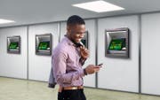 Schon heute verzichten einige Banken in ihren Filialen auf Mitarbeiter und installieren stattdessen Apparaturen zur Videoberatung. (Bild: PD)