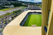 Platz 9 in der Kategorie Eventlocations: Swissporarena auf der Allmend in Luzern.