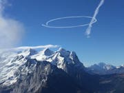 Wolkenkreis, aufgenommen von Planplatten Hasliberg aus. (Bild: Daniel Rüttimann)