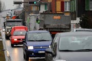 Die Seetalstrasse ist eine der neuralgischen Punkte in Emmen. (Bild Boris Bürgisser/Neue LZ)