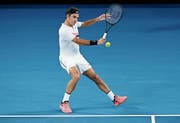 Steht ohne Satzverlust erneut im Final der Australian Open: Roger Federer. (Bild: Darrian Traynor/Getty (Melbourne, 26. Januar 2018))