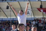 Marcel Bieri beendet eine lange Zuger Durststrecke: Sieg im Schlussgang gegen Christian Schuler.