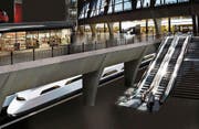 So könnte der Durchgangsbahnhof Luzern dereinst aussehen. (Bild: Visualisierung PD)