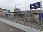 In Kriens-Mattenhof entsteht ein neuer Stadtteil. (Bild: Roman Hodel (Kriens, 8. Februar 2018))