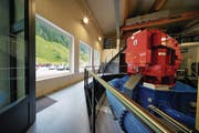 Das Kraftwerk Bristen leistet seit Mai seinen Beitrag an den Erfolg des EWA. (Bild: PD)
