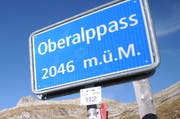 Ist als einziger Pass bereits geöffnet: Der Oberalppass. (Bild: Urs Hanhart / Neue UZ)