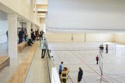 Blick in die neue Halle. (Bild: Jakob Ineichen (Ruswil, 24. März 2018))