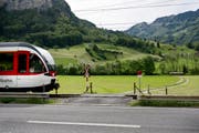 Ein unbewachter Bahnübergang in Wolfenschiessen. (Bild: Corinne Glanzmann / Neue NZ)