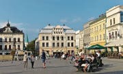 Blick auf den Marktplatz in Cieszyn. Die Stadt liegt westlich von Krakau an der tschechischen Grenze. (Bild: Imago)