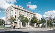 Die Schweizer Botschaft in Berlin. (Bild: Christian Beutler/Keystone (Berlin, 28. September 2015))