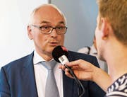 Pierre Alain Schnegg, Gesundheits- und Fürsorgedirektor des Kantons Bern. (Bild: Thomas Delley/KEY)
