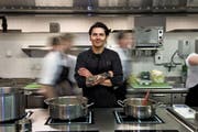 Bleibt die Top-Adresse im Kanton Luzern: Nenad Mlinarevic in der Küche vom Park Hotel Vitznau. (Bild: Nadia Schärli)