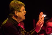Dirigent Johannes Meister (Bild: Christian H. Hildebrand (Zug, 17. März 2018))