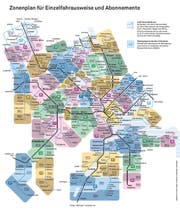 Der Zonenplan, wie er heute gültig ist. (Bild: PD)