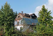 Die Demontagearbeiten der Elemente, die wieder verwendet werden, sind bereits abgeschlossen. (Bild: Stefan Kaiser)