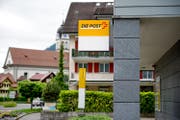 Die Poststelle in Wolfenschiessen geht zu. (Bild Corinne Glanzmann)