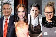 Guido Graf, Bianca Sissing, Nenad Mlinarevic und Ariella Kaeslin geben Tipps. (Bilder: Neue LZ)