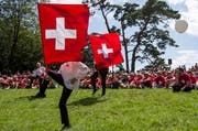 Die Rütliwiese soll nicht nur am 1. August belebt sein. (Bild: Keystone / Alexandra Wey)