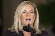 Kirstjen Nielsen. (Bild: Michael Reynolds / EPA (Wahsington, 12. Oktober 2017))