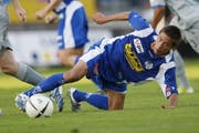 Auch heute will Alain Wiss um jeden Ball kämpfen. (Archivbild Philipp Schmidli/Neue LZ)
