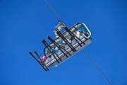 Ein Sessellift auf dem Titlis. Bild: Roger Grütter (1. November 2016)