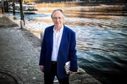 Der britische Autor Ian McEwan (68), hier in Ascona, scheidet die Geister mit seinem neuen Roman. (Bild: Samuel Golay/Keystone)