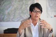 Yvonne von Deschwanden, Gesundheitsdirektor des Kantons Nidwalden. (Bild: Corinne Glanzmann / Neue NZ)