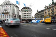 Auch beim Schwanenplatz mussen die Werkleitungen saniert werden. (Bild: Maria Schmid / Neue LZ)