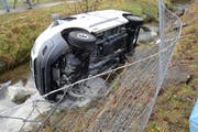 Gemäss ersten Erkenntnissen kam es zu keinen Schäden an der Umwelt. (Bild: Luzerner Polizei)