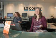 Die Menschen hinter den News. Vreni Jucker fotografiert am 13. April 2017 beim LZ Corner Luzern. (Bild: Corinne Glanzmann / Luzerner Zeitung (Luzern, 13. April 2017))