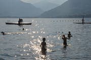 Sonnenweg über den Lago Maggiore (Bild: Emanuel Willi)