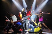 Szenen-Höhepunkt des Musicals Daddy Cool, einer jüngsten Produktion im «Le Théâtre». (Bild: PD)