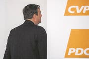 Gerhard Pfister ist seit April 2016 CVP-Präsident. (Bild: Urs Flüeler/Keystone (Morschach, 29. Oktober 2016))
