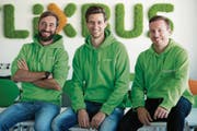 Das Flixbus-Führungstrio (von links):Daniel Krauss, Jochen Engert und André Schwämmlein (Bild: pd)