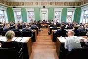 Der Kantonsrat: Die Meinungen zu den Protagonisten des Zuger Sexskandals scheinen nun gemacht. (Bild: Stefan Kaiser / Neue ZZ)