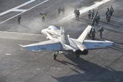 Szene auf dem Flugzeugträger «USS Dwight D. Eisenhower». (Bild: PD)