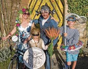 Diese Familie ist gerüstet für die Drachenforschung zu Land und zu Wasser. (Bild: PD)