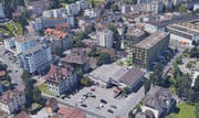 Blick auf den Gemeindehausplatz in Kriens. (Bild: PD)