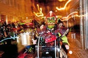 Die Leuechotzeler am Schmutzigen Donnerstag 2014. (Bild Boris Bürgisser)