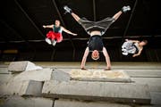 Der Verein Parkour Luzern wurde mit dem Luzerner Sportpreis ausgezeichnet. (Bild: Archiv Neue LZ)
