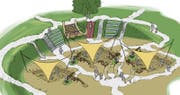 In der sogenannten Mammut-Grube können Klein und Gross selbst zu Archäologen werden. (Bild: Visualisierung pronatour GmbH Leobendorf)