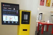 Der Automat an der Habsburgerstrasse 11 in der Stadt Luzern. (Bild: PD)